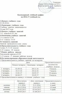 Продолжительность учебных занятий