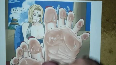 Watch Tsunade Naruto Feet Cum Tribute gay video on xHamster