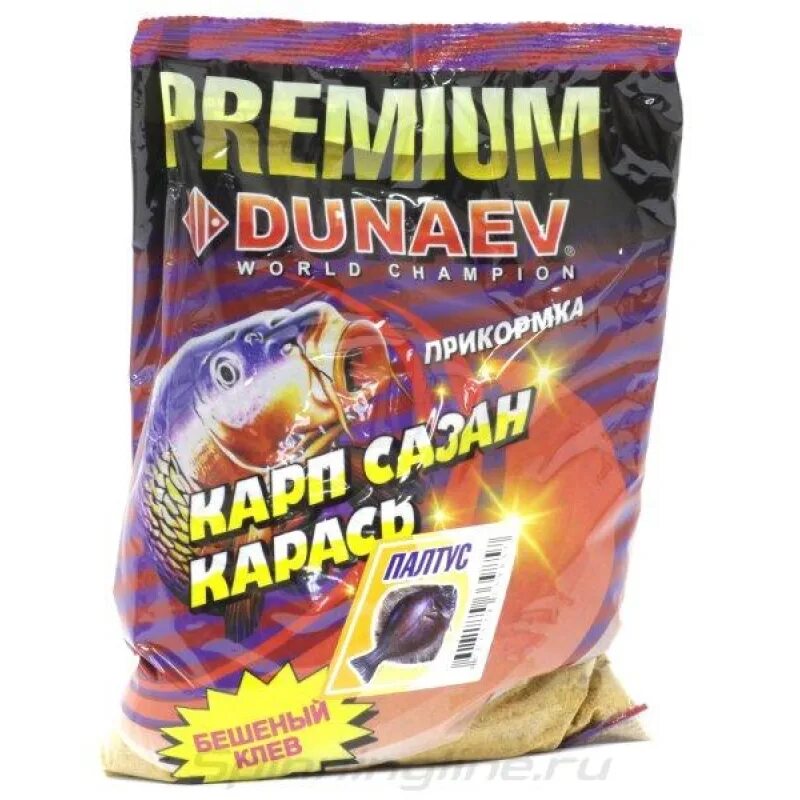 Прикормка Dunaev Premium Карп сазан карась палтус.