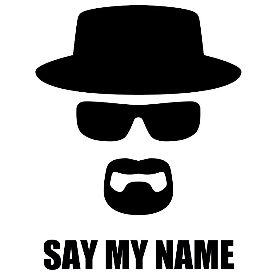 Say my shop. Хайзенберг say my name. уолтер уайт логотип. heisenberg наклейка. хайзенберг лого.