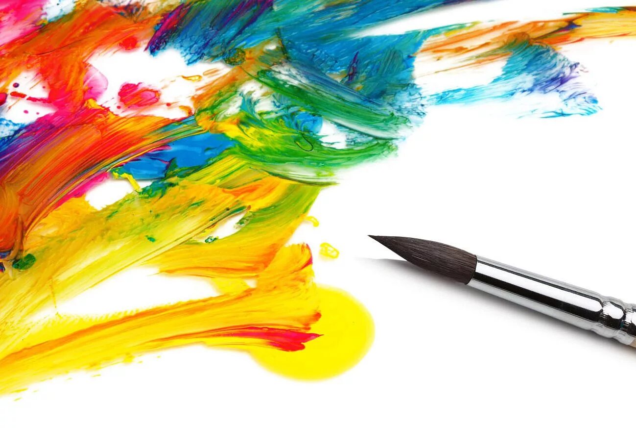 палитра художественных красок. палитра с красками и кистями. художественное рисование. кисти для масляных красок. сценарий художник и краски.