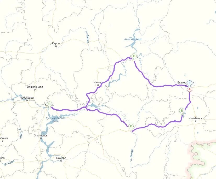 Трасса Пермь Казань. Маршрут Екатеринбург Казань. От Ульяновска до Екатеринбурга. Автомаршрут Казань Пермь.