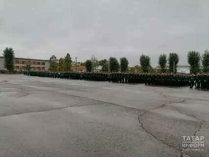 Присяга в казанском танковом училище