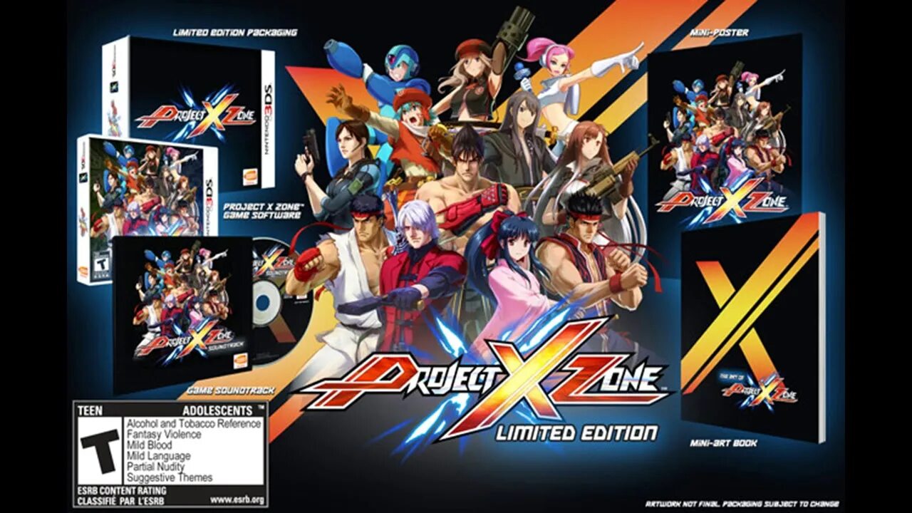 Zone limited. Project x Zone. Project x Zone 2. Namco x Capcom. Project x команда.