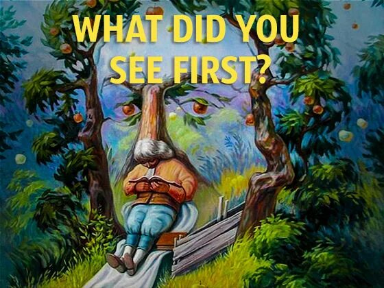 Did you see first. What do you see first - personality Test. What is Art?. What you see. Art what is it.