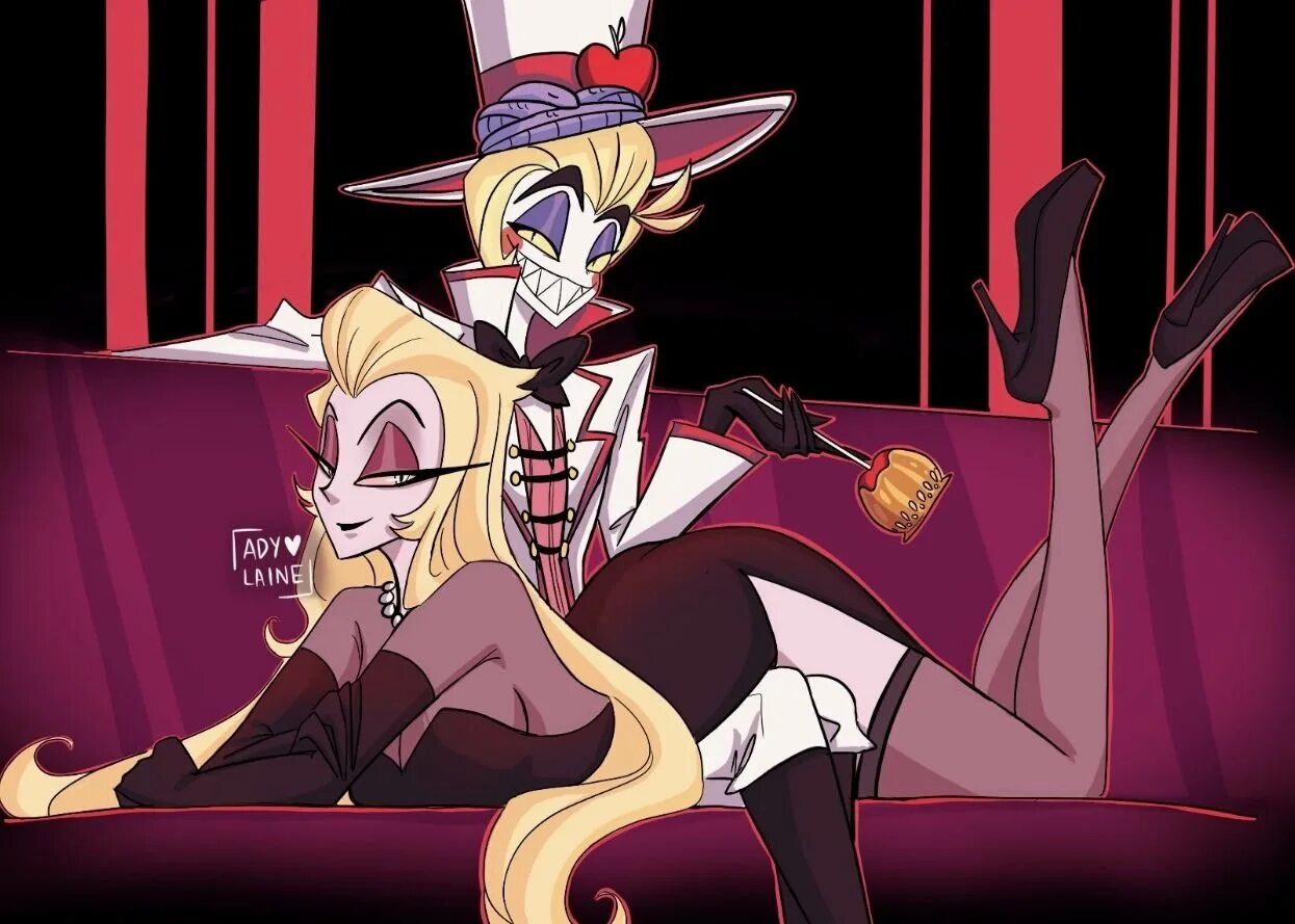 Lilith hazbin. Чарли и люцифер hazbin hotel. hazbin hotel лилит. лилит магне хазбин. лилит магне хазбин отель.
