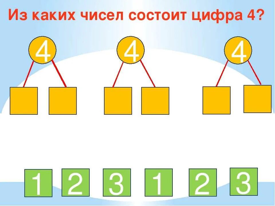 Конспект урока 1 класс коррекционная школа. Занятие по математике в старшей группе состав числа 5. Состав числа 4 задания для дошкольников. Состав числа 2 и 3 для дошкольников задания. Конспект по ФЭМП состав числа 5 в старшей группе.