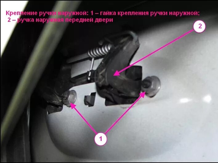 Не открывается дверь с наружи