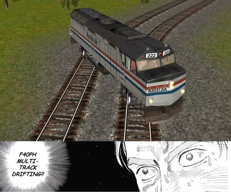 Train problem. Дрифт на поезде. симулятор поезда на рельсах. train multitrack drifting. multi track drifting.
