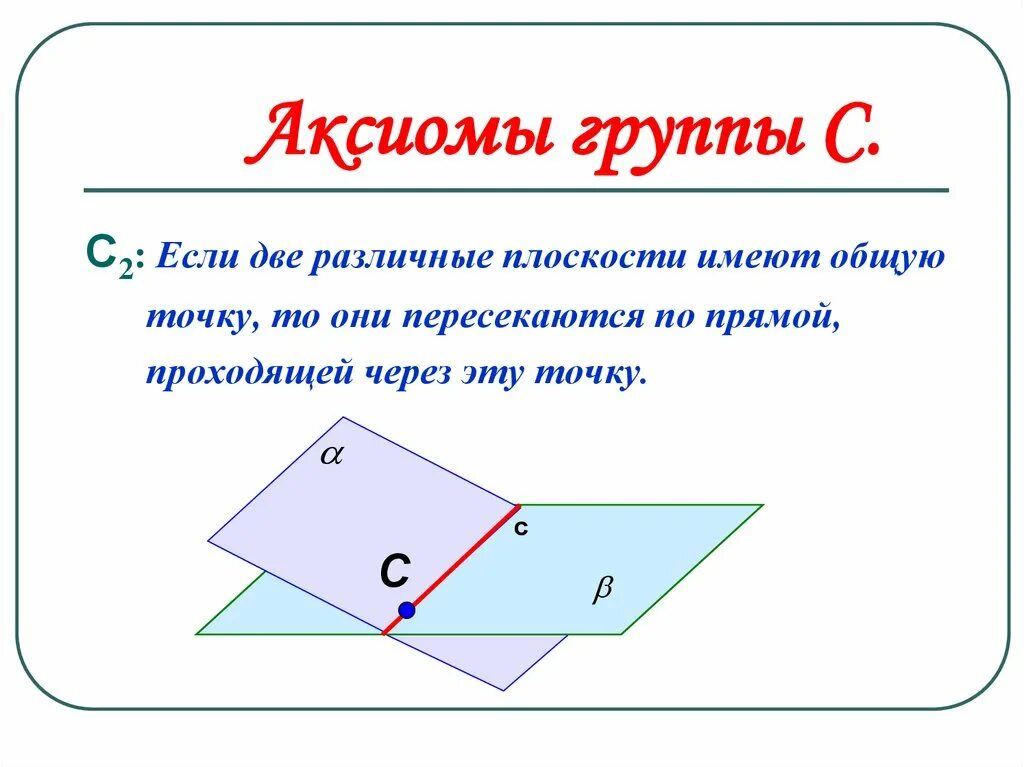 Сколько точек имеет плоскость. Две различные плоскости. Две плоскости имеют общую точку. Если две плоскости имеют общую точку то. Если две плоскости имеют общую точку то они пересекаются по прямой.