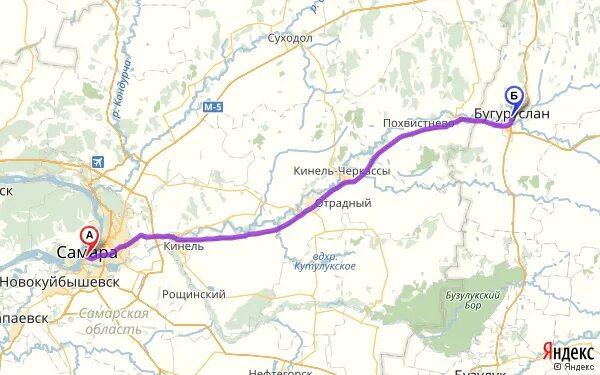 Город Суходол Самарская область. Самара Бугуруслан карта. Расстояние отрадной край