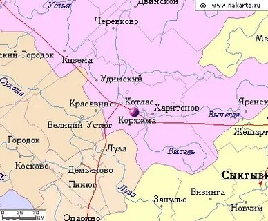 Коряжма где