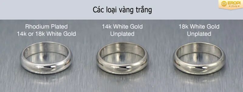 цвет платины и белого золота.