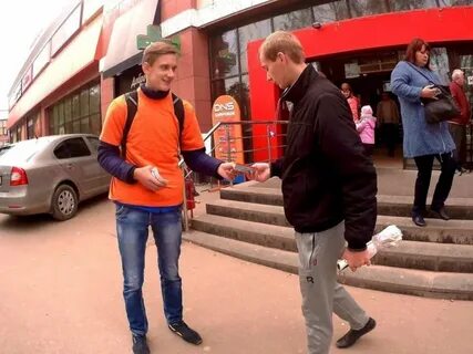 Раздача листовок калуга
