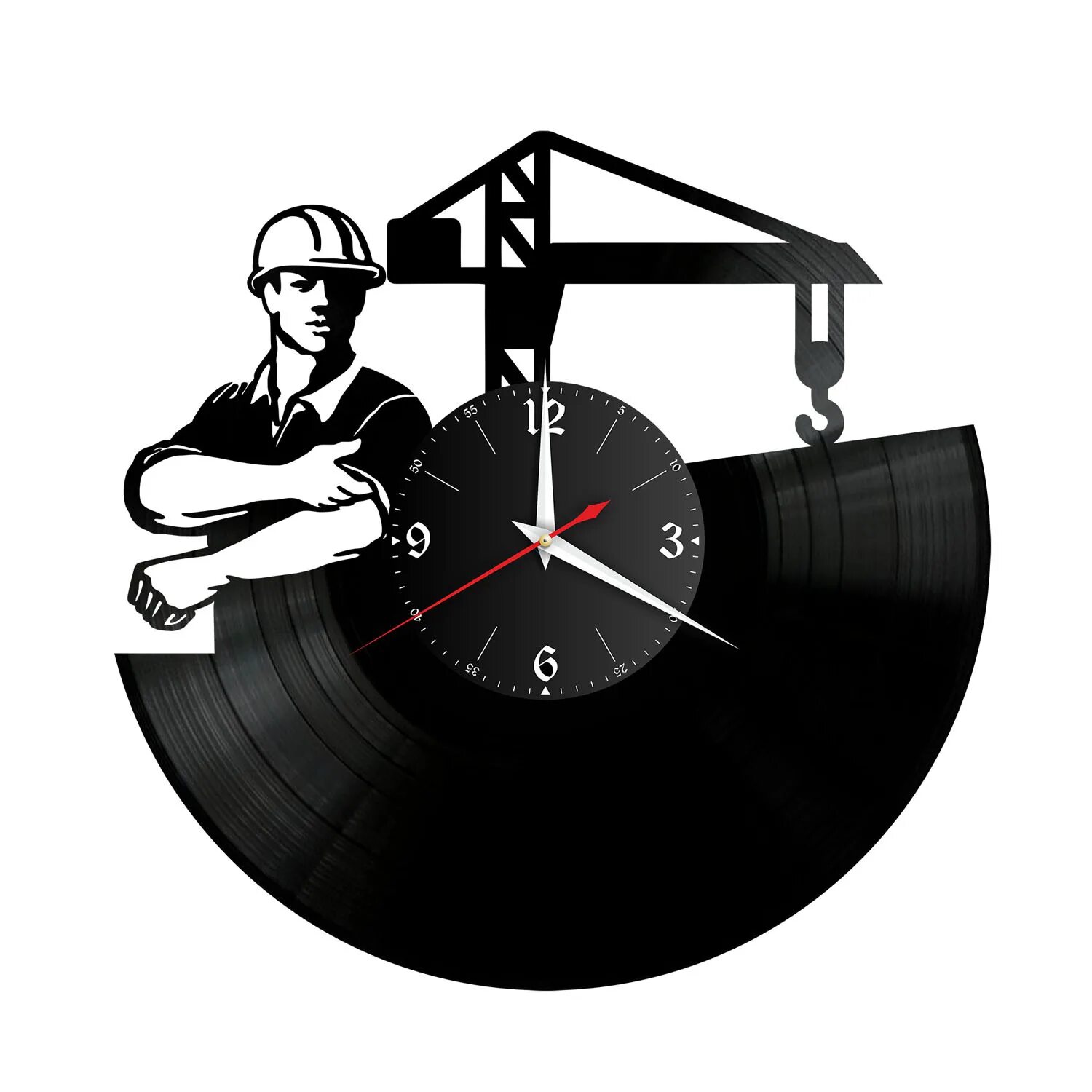 Часы для строителя. Часы для строителя. Часы строителю настенные. Часы строителя наручные. Дизайн часов для строителя.
