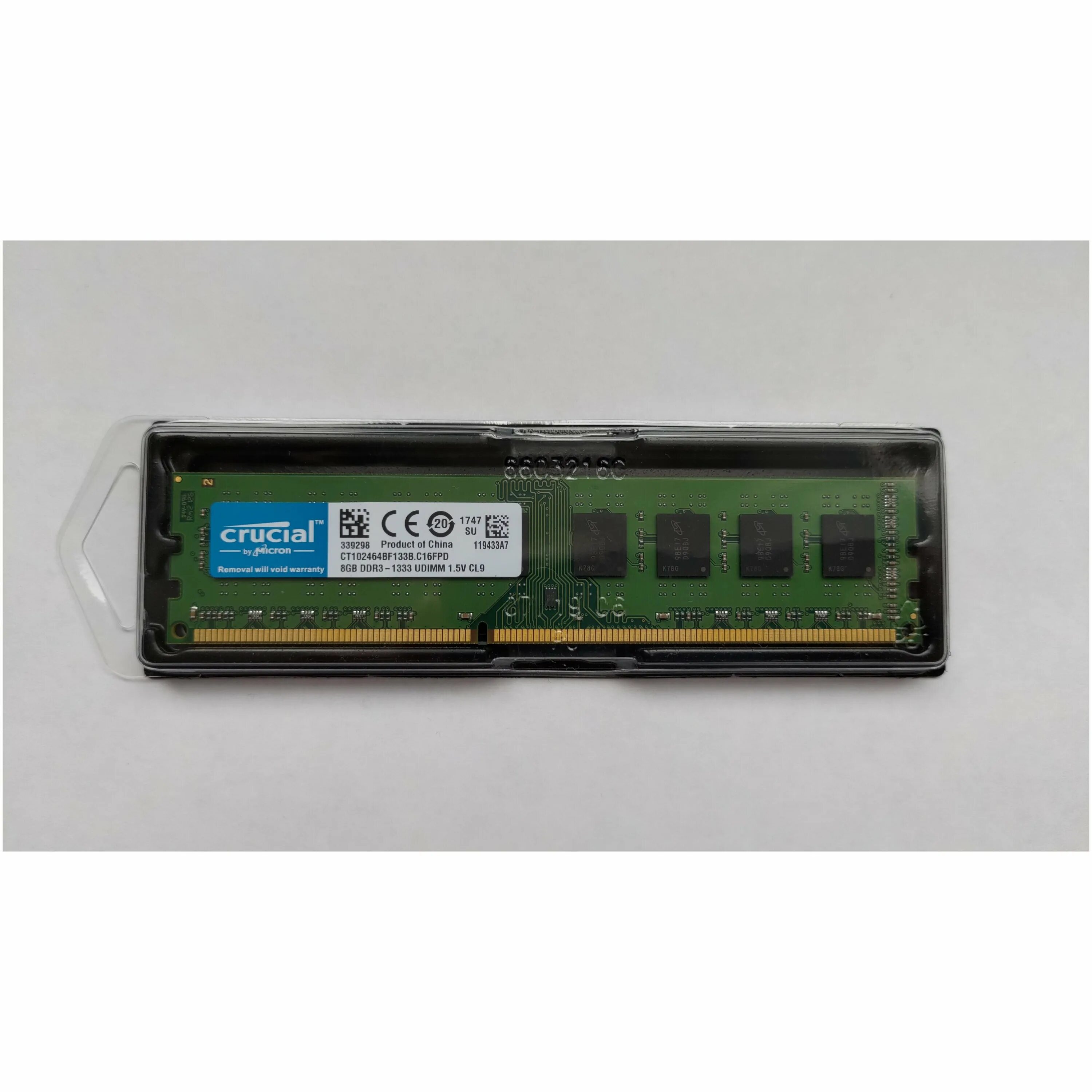 Bf133. Память crucial ddr3