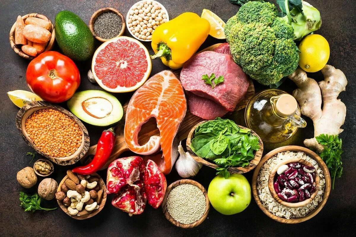 Развитие здорового питания. Полезные продукты. Продукты питания. Здоровая еда. Разнообразие питания.