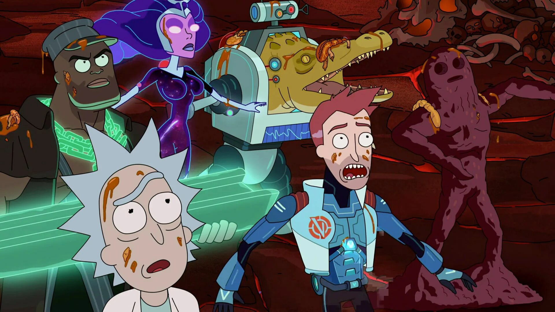 Rick and morty another. Рик и Морти.