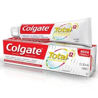 Comprar Creme Dental Colgate Total 12 Clean Mint 50G.