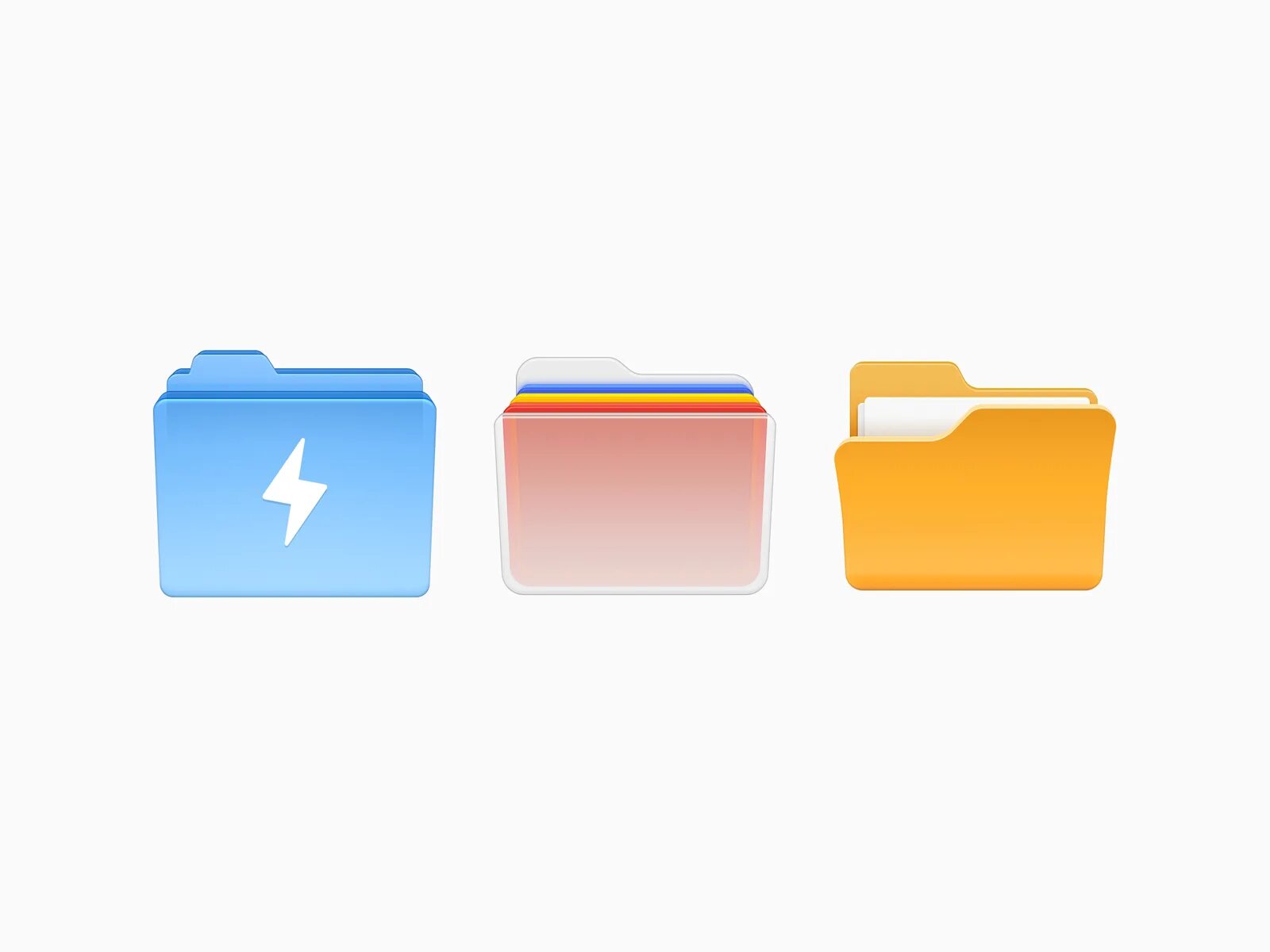 Скевоморфизм. Skeuomorph icons. Skeuomorphism icons. Folder icon.