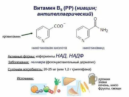 Активные формы витамина в
