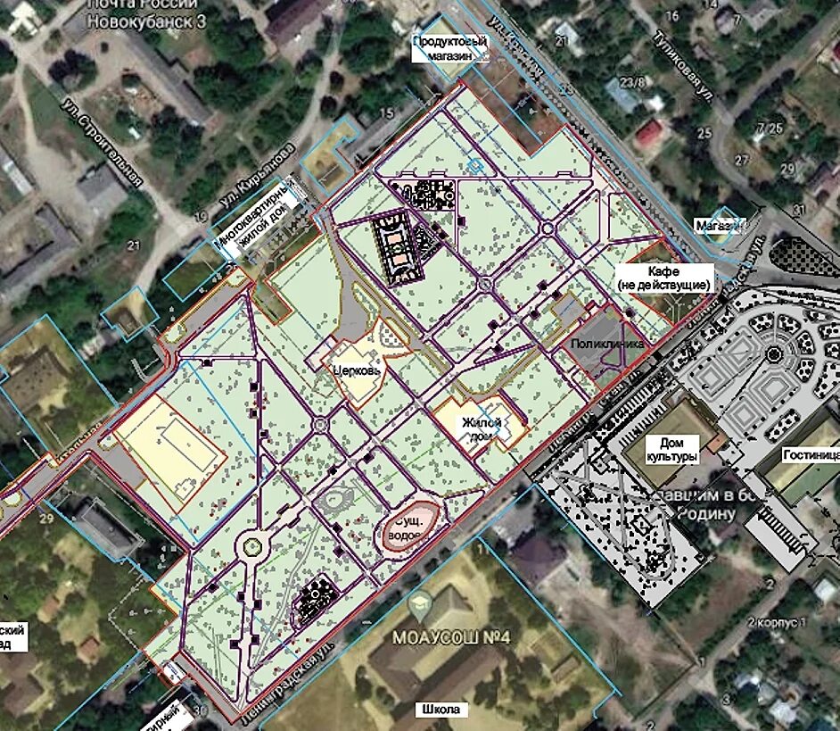 Парк Новокубанск. Новокубанск план города. План реконструкции парка в Новокубанске ул Ленинградская. Парк РОСНИИТИМ. Время новокубанске