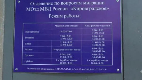 Омвд по району бибирево