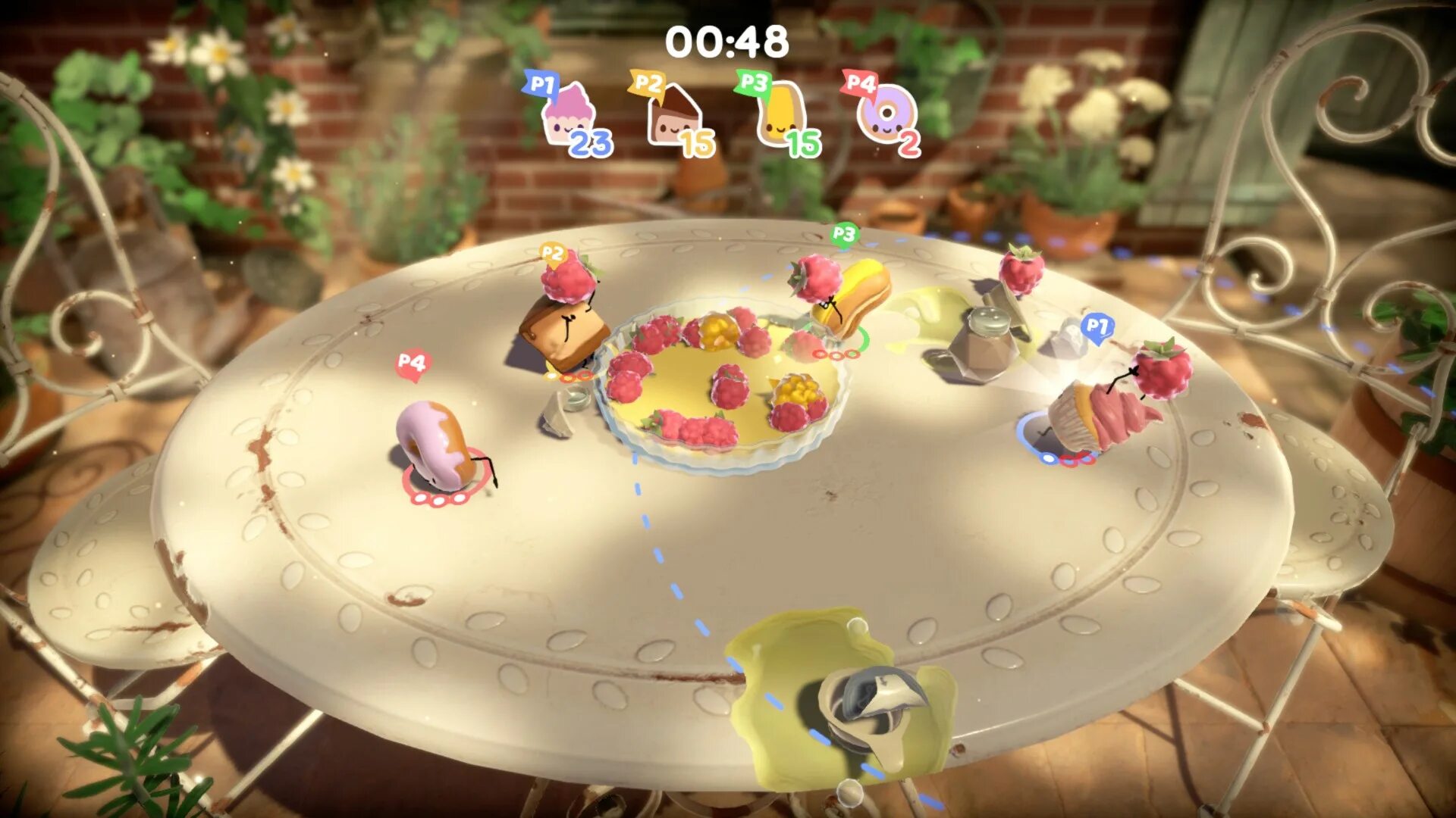 Хир ми аут кейк что это. Кейк баш. игра cake bash. cake bash для xbox. steam cake and chicken.