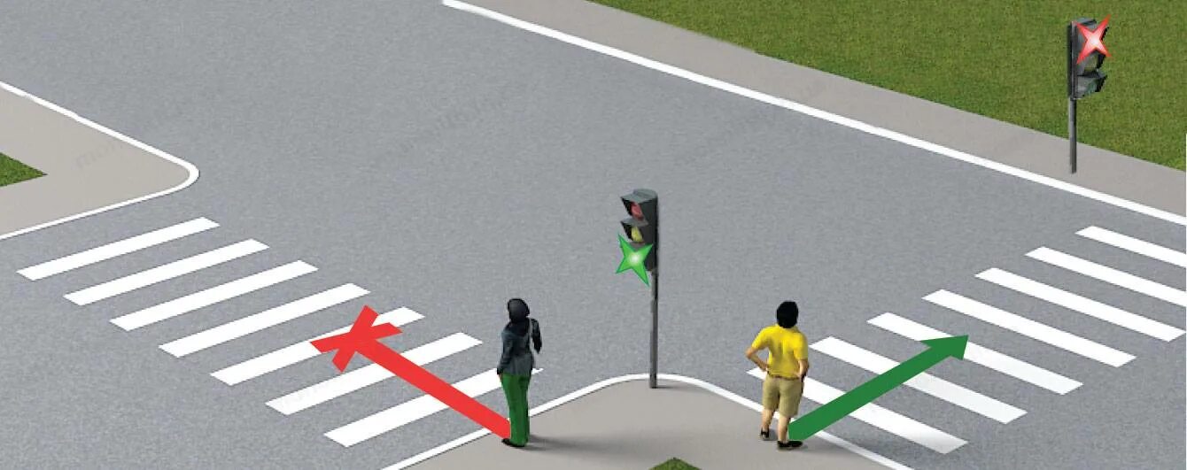 Пропустить переехать. Регулируемый пешеходный перекресток. Регулируемый пешеходный переход на перекрестке. Пешеходный переход со светофором. Регулируемые перекрестки светофор.