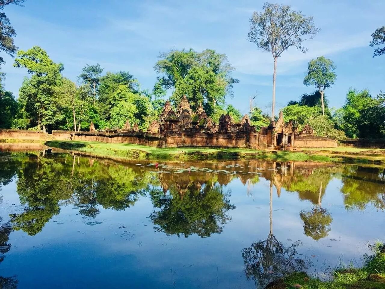 Камбоджа климат. 246 - Ангкор (Angkor). Малый круг Ангкор. Камбоджа пейзажи.