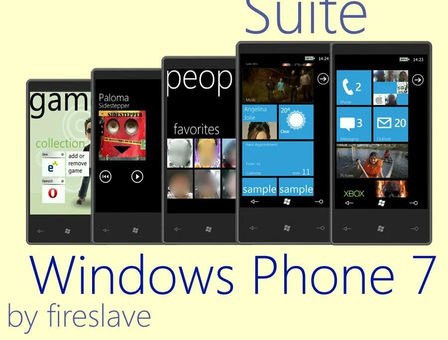 Phone suite. Wp7. Windows gam.