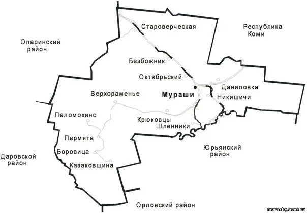 Карта Мурашинского района Кировской области. Опаринский район Кировской области на карте. Мурашинский район районы Кировской области. Мурашинский район карта с деревнями. Погода мураши кировская область на неделю