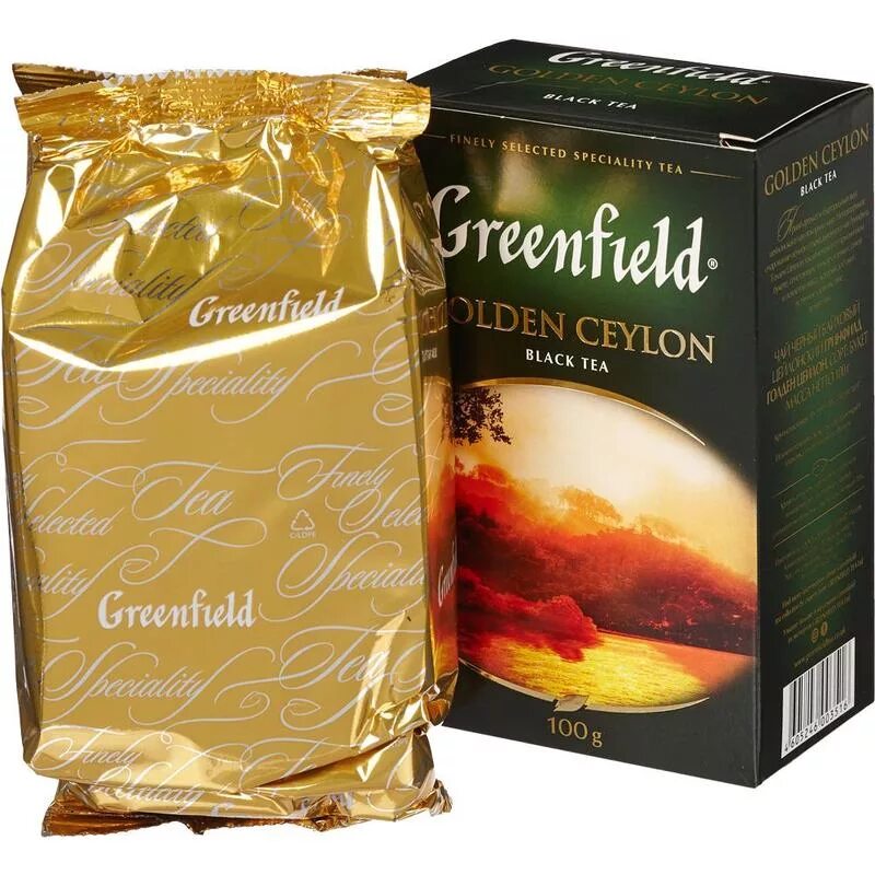 Чай Гринфилд Голден Цейлон 100г. Чай черный Greenfield Golden Ceylon 100гр. Чай Гринфилд Голден Цейлон листовой, 100г. Чай Гринфилд листовой черный 100гр. Чай гринфилд купить в спб