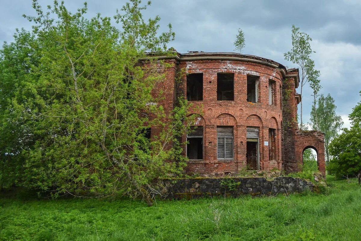 Бывшая усадьба в деревне. Усадьба графа Малышева в деревне Кострони. Усадьба Малышева Кострони Батецкий район. Усадьба графа Малышева Новгородская область. Усадьбы Новгородской области.