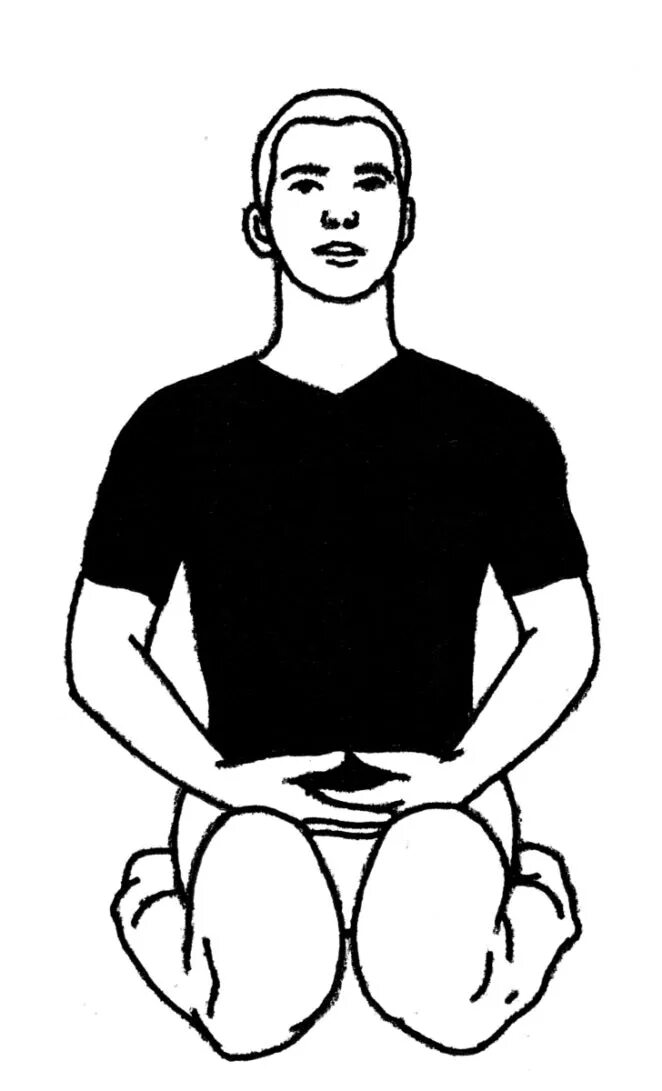 Медитация 5 букв. Вирасана поза героя. Простые позы для медитации. Поза на коленях. Позы рук для медитации.