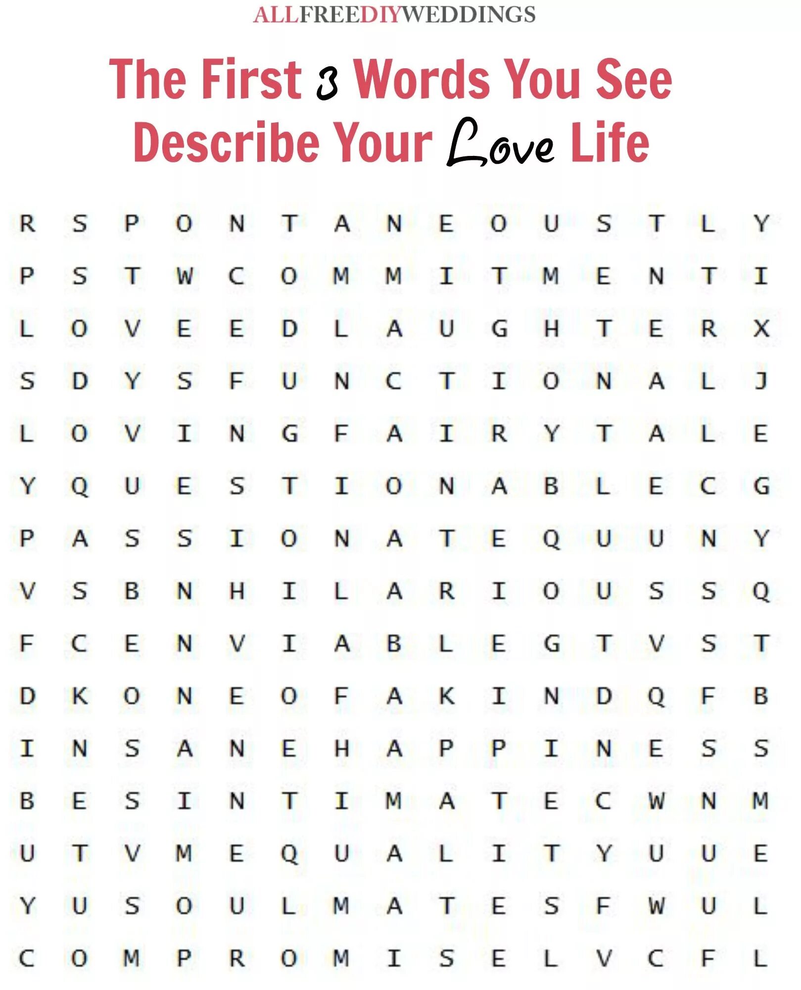 One word for three. The first 3 Words you see. What3words. 3 Words. First three Words describes your 2022.