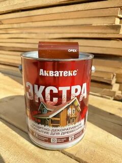 Краска по дереву акватекс
