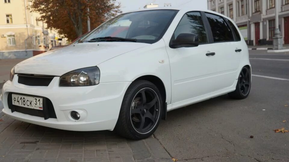 Калина хэтчбек фото тюнинг Lada Калина Спорт 1.6 бензиновый 2012 Кубок на DRIVE2