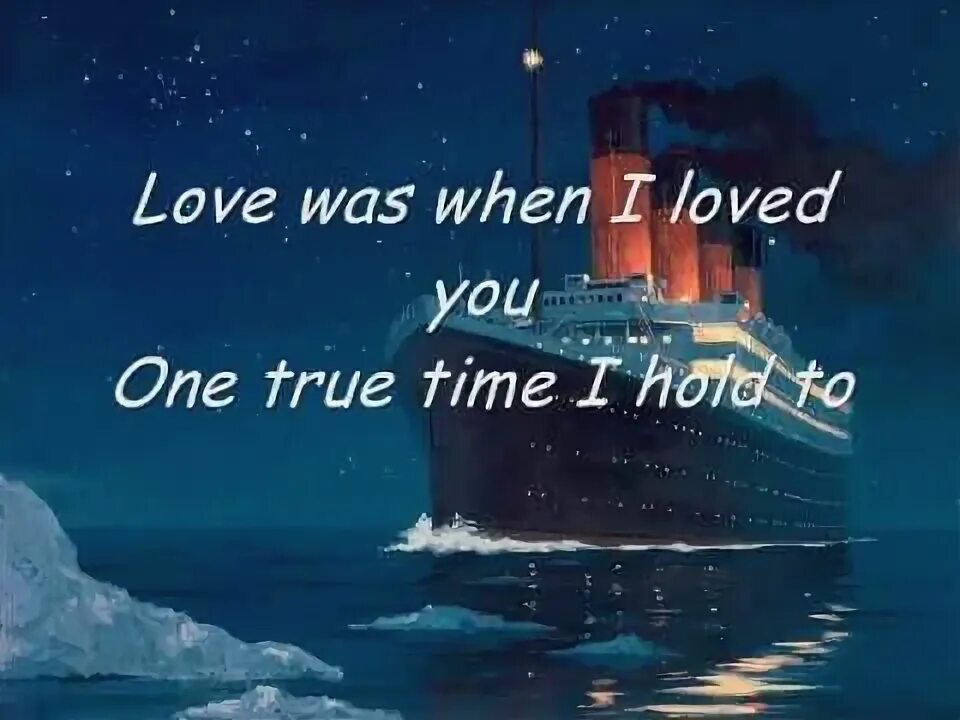 My heart will go one