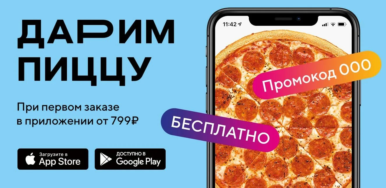 Приложения для заказа пиццы