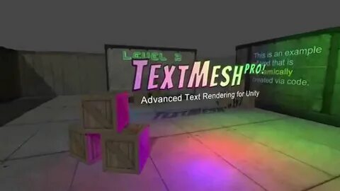 Unity textmeshpro