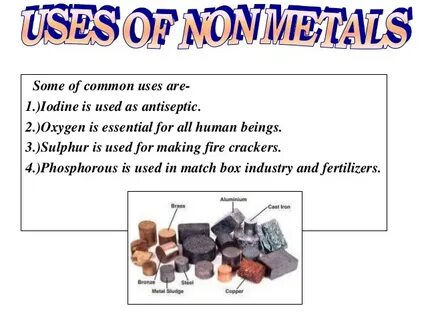 Uses of metal