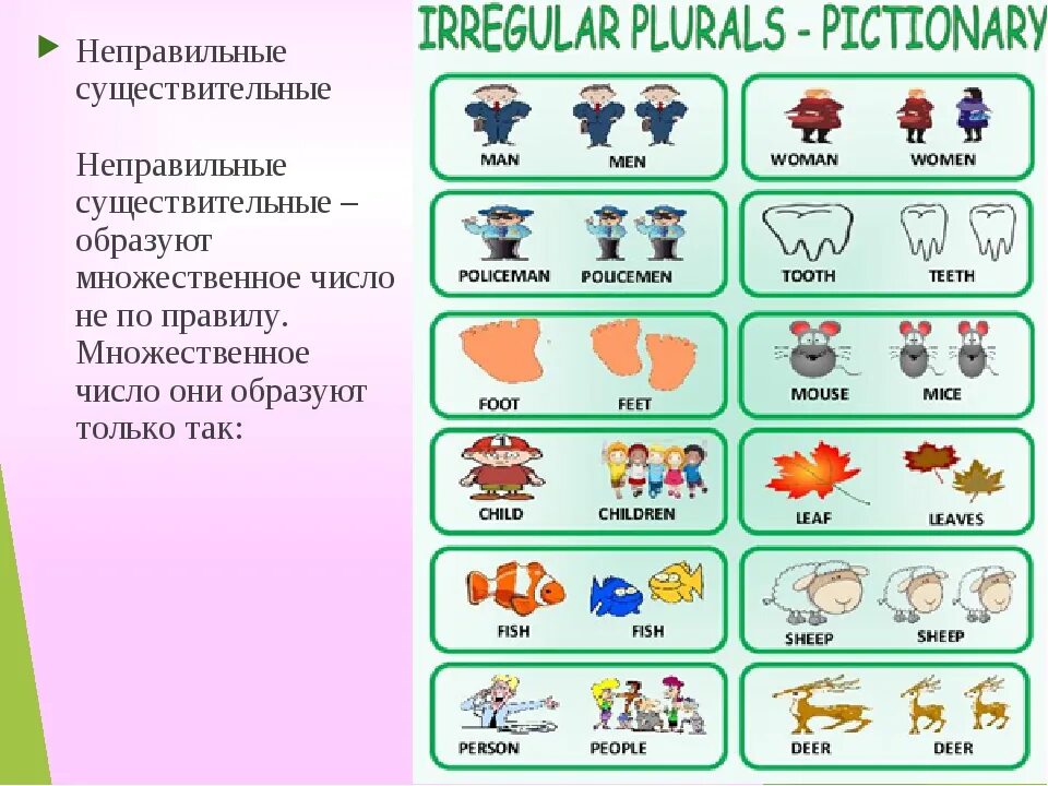 Множественное число в английском исключения. Слова исключения множественного числа в английском языке. Единственное и множественное число в английском. Слова исключения множественного числа. Множественное слово год