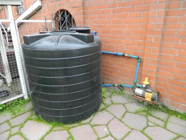 Good Ideas 40 Gallon Rain Wizard Darkened Rib Rain Barrel Get your neighborhoo
