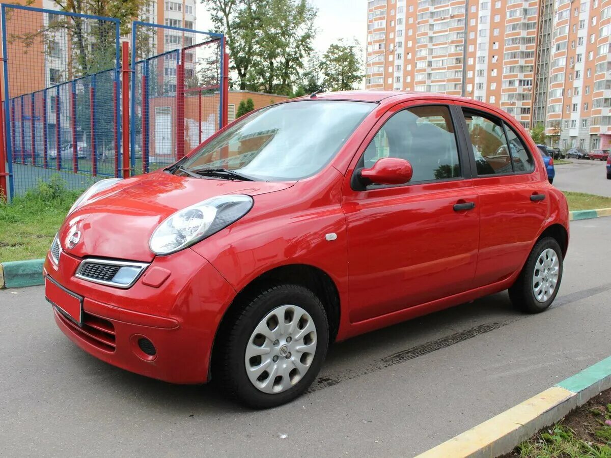 Где можно купить машину автомат. Nissan Micra 2008 Red. Ниссан Микра 1.2 автомат. Ниссан Микра красный. Ниссан Micra левый руль.