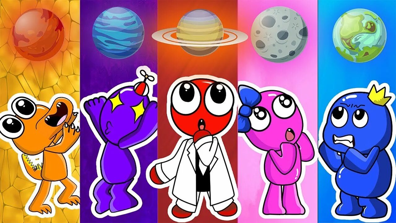 Радужные друзья загрузить. Радужные друзья игра. rainbow friends герои.