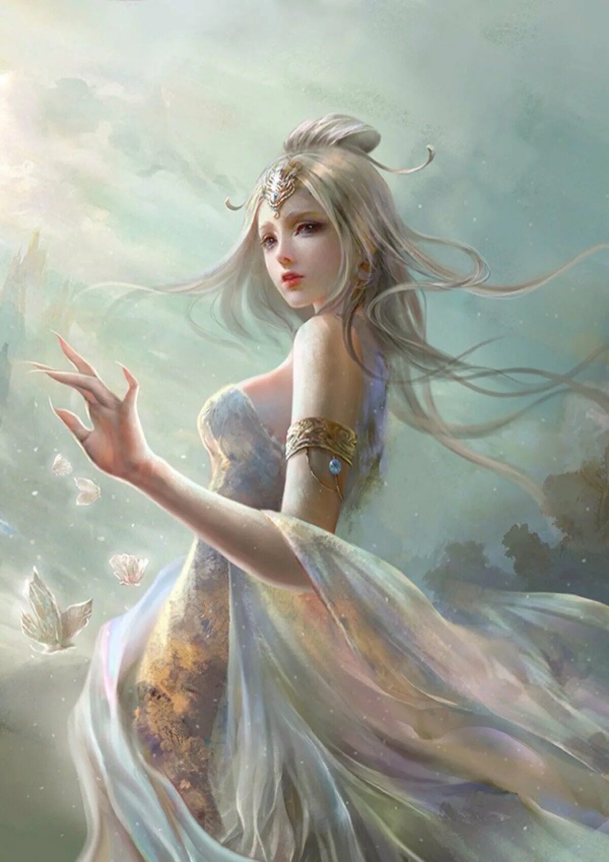 анариэль эльфийка. нежные эльфы. анариэль эльфийка. феи фэнтези. эльфы принцесса глэдис.