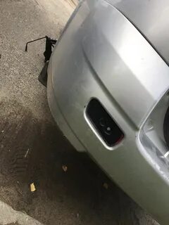 Замена заднего бампера приора