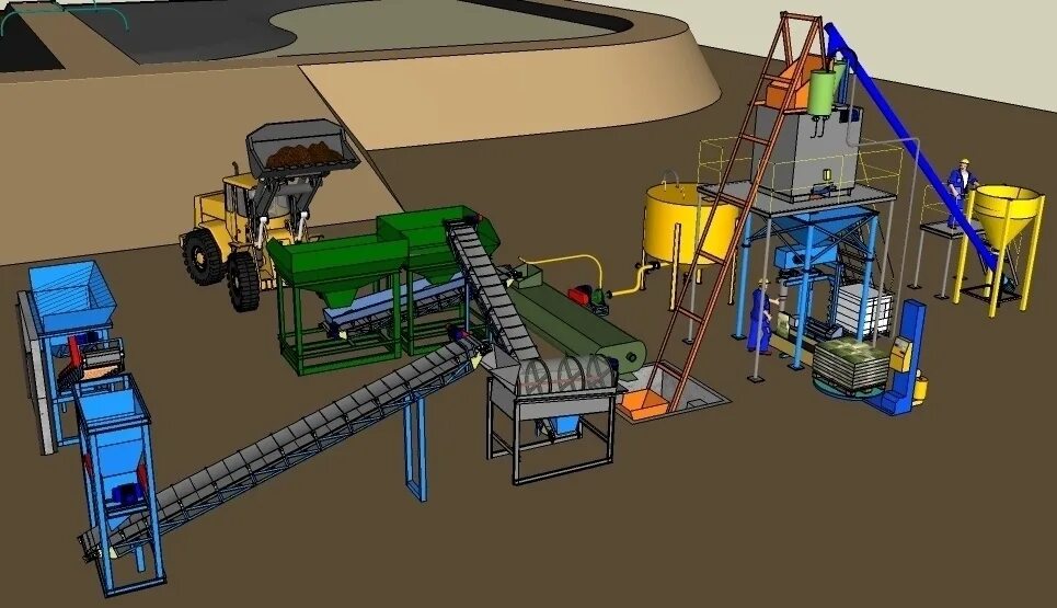 Производство органических удобрений. Оборудование для переработки грунта. Оборудование для производства почвогрунта. Линия производства удобрений. Оборудование для производства торфяных грунтов.