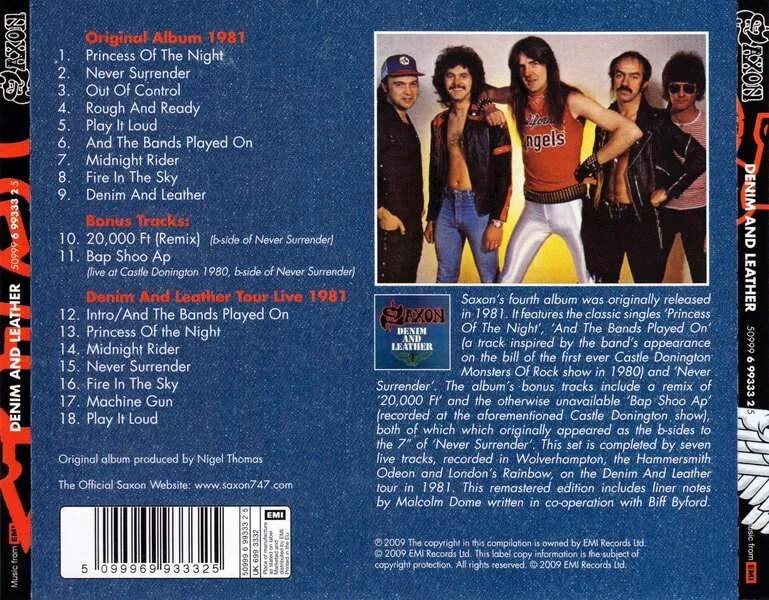 Rough and ready. Saxon denim and leather 1981. 1981 - denim and leather. saxon 1981. saxon denim and leather.